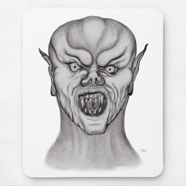 Vampir Mousepad (Vorne)