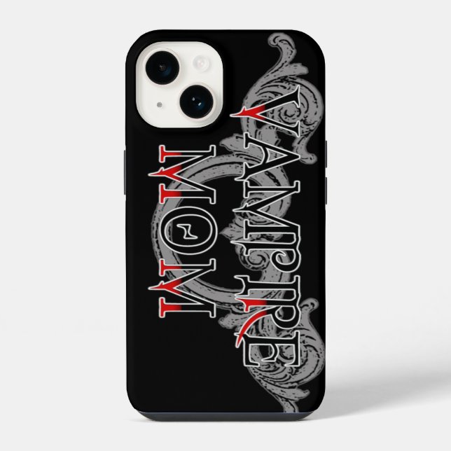 Vampir-Mutter iPhone Hülle (Rückseite)
