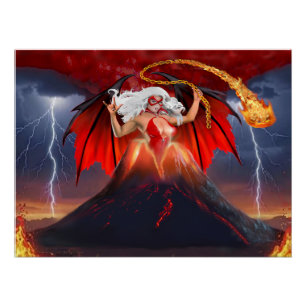 Vampir-Rebellin: Die vulkanische Flucht Poster