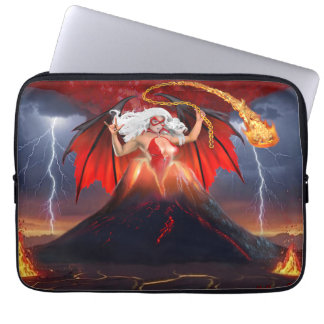 Vampir-Rebellin: Vulkanausbruch Laptopschutzhülle