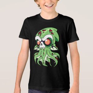 Vampir-Tintenfisch-Zombie Tri-Blend Shirt