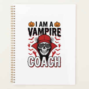 Vampir-Trainer Halloween-Totenkopf-Vintage-Shirt-D Planer