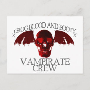 Vampirate-Crew Postkarte