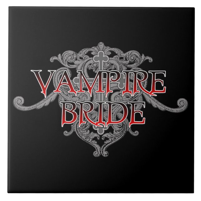 Vampirbraut Fliese (Vorderseite)
