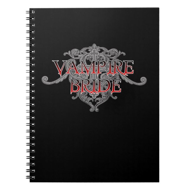 Vampirbraut Notizblock (Vorderseite)