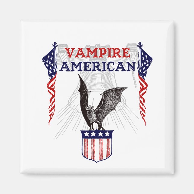 Vampire American Magnet (Vorne)