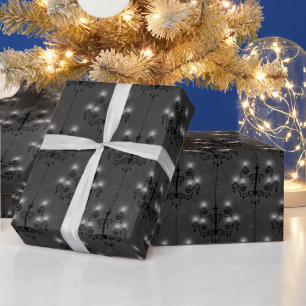 Vampire Amour Muster Geschenkpapier