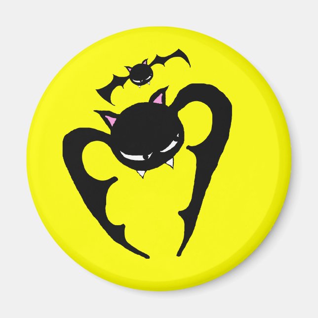 Vampire Bat Magnet (Vorne)