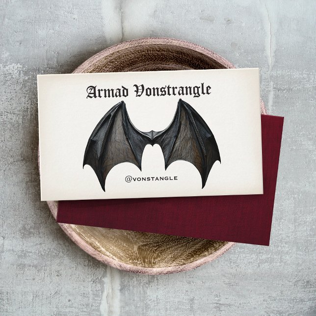 Vampire Bat Visitenkarte (Von Creator hochgeladen)