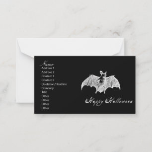 Vampire Bat Wish Hinweiskarte