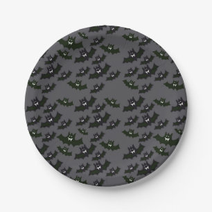Vampire Bats - Halloween - Dessert Paper Teller