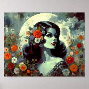 Vampire Blooms Poster