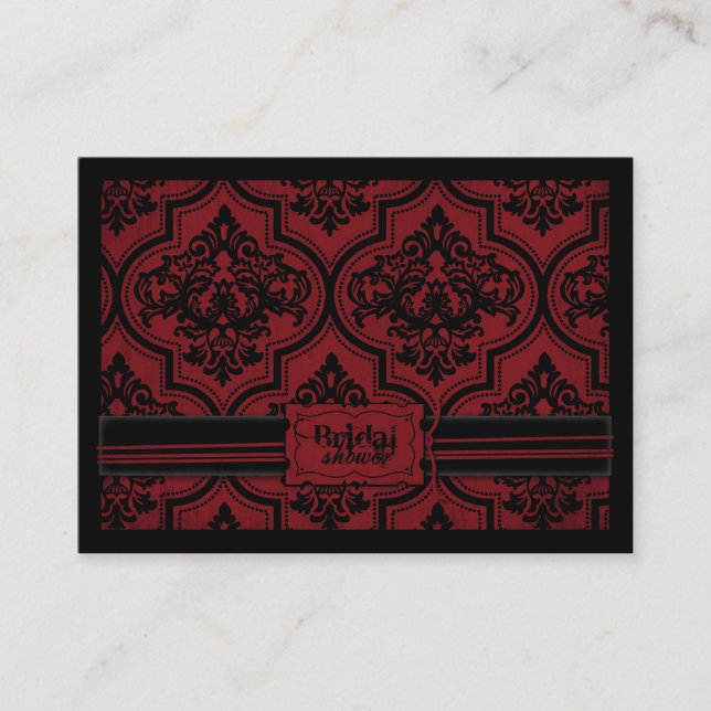 Vampire Bride BRS Erinnerung Notecard Begleitkarte (Vorderseite)