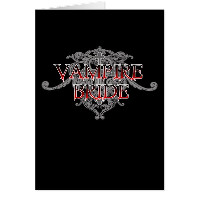 Vampire Bride Card (Vorne)