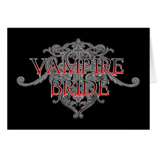 Vampire Bride Card