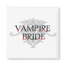 Vampire Bride Magnet