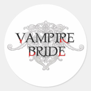 Vampire Bride Sticker