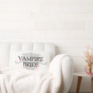 Vampire Bride Throw Kissen