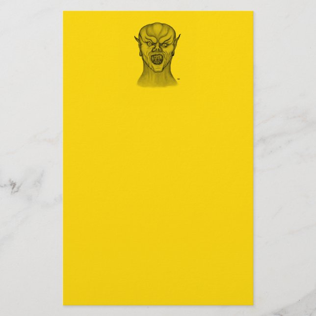 Vampire Briefpapier (Vorderseite)