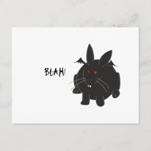 Vampire Bunneh Postkarte