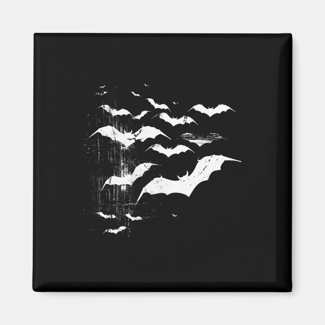 Vampire Byts Horror Spooky Beängstigend Halloween  Magnet (Vorne)