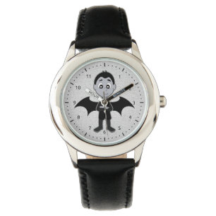 Vampire-Cartoon-Uhr Armbanduhr