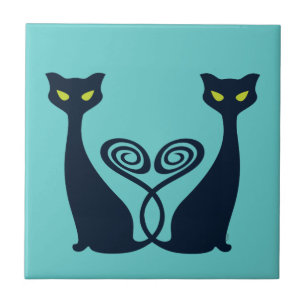 Vampire Cat Duo Fliese