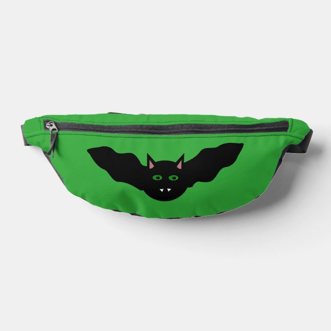 Vampire Cat Faced Bat Halloween Bauchtasche (Ablage )