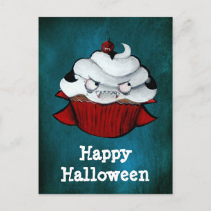 Vampire Count Cupcake Postkarte