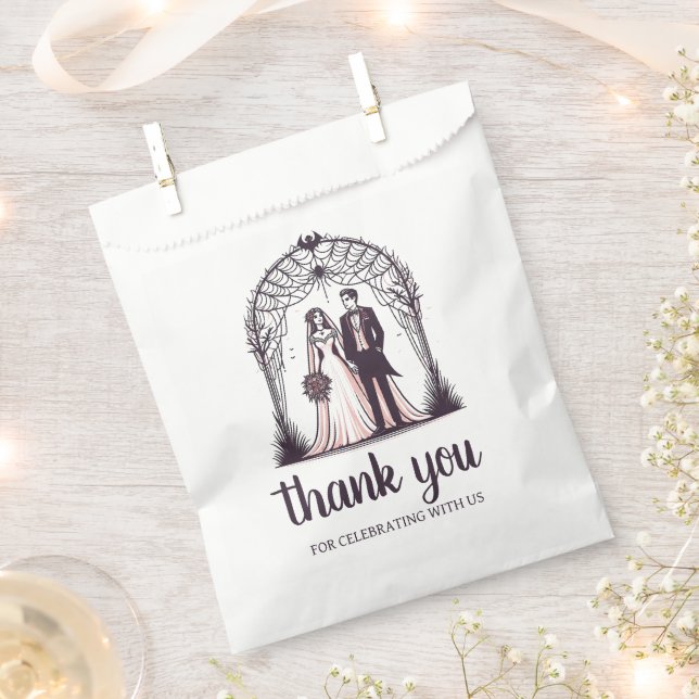 Vampire Couple Geschenktütchen (Ausgeschnitten)