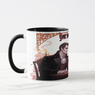 Vampire Couple Liebe Design Halloween Dracula Love Tasse