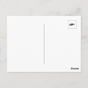 Vampire Crocodile Postkarte