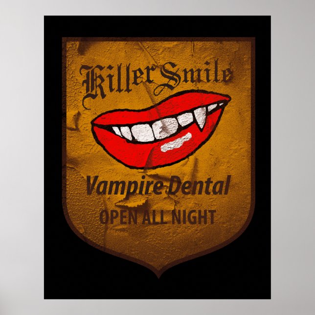 Vampire Dental Poster (Vorne)