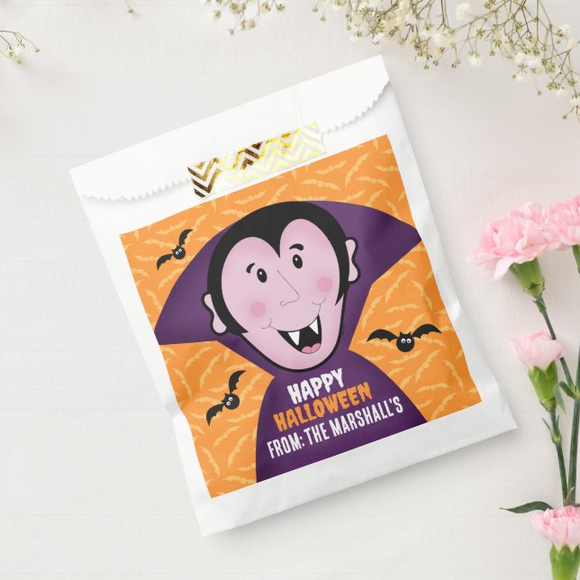Vampire Dracula Bats Kinder Niedlich glückliches H Geschenktütchen (Versiegelt)