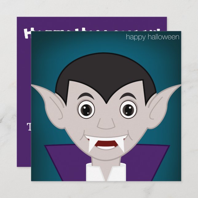 Vampire Einladung (Vorne/Hinten)