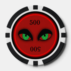 Vampire Eyes Pokerchips