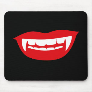 Vampire Fangs Mousepad