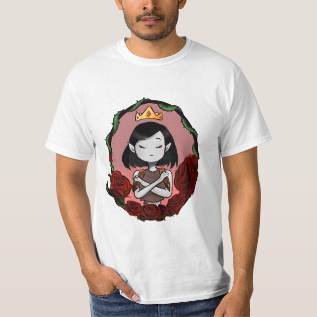 Vampire girl messengers pink aesthetic T-Shirt (Vorderseite)