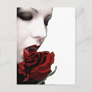 VAMPIRE GIRL POSTKARTE