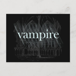 Vampire Gothic Postkarte