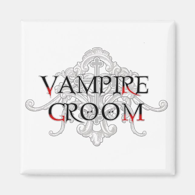 Vampire Groom Magnet (Vorne)