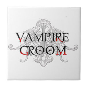 Vampire Groom Tile Fliese