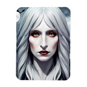 Vampire Hexe Woman Fantasy Dark Art Magnet