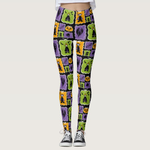 Vampire & Hexen für niedliche Halloween-Charaktere Leggings