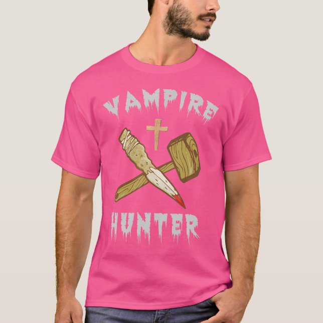 Vampire Hunter Dracula Larping T-Shirt (Vorderseite)