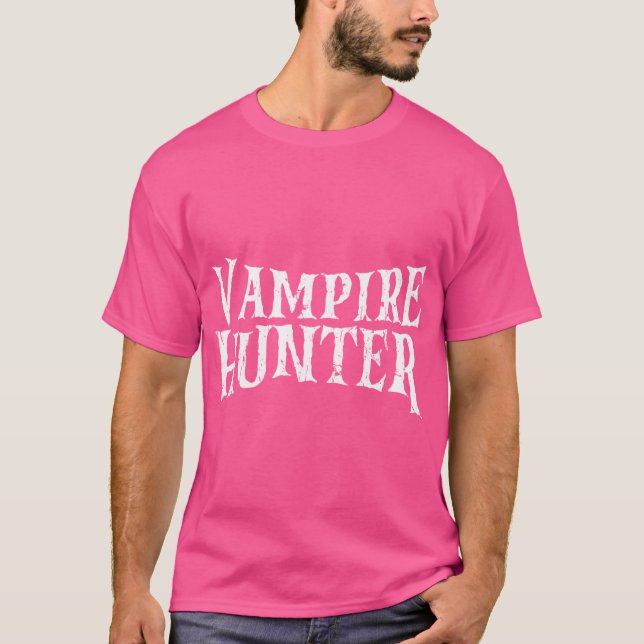 Vampire Hunter Horror T-Shirt (Vorderseite)