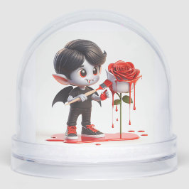 Vampire Kid Artist von Natasha Us Schneekugeln