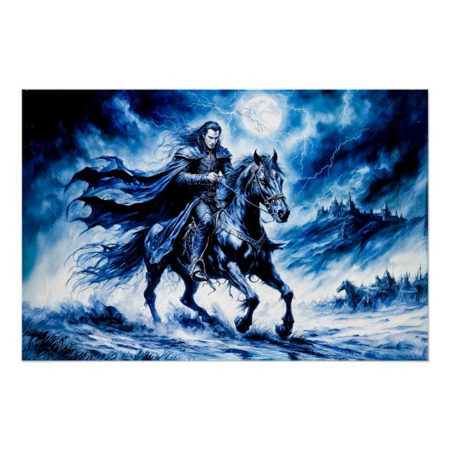 Vampire Knight fährt durch die Nacht der Sturmflut Poster (Vorderseite)