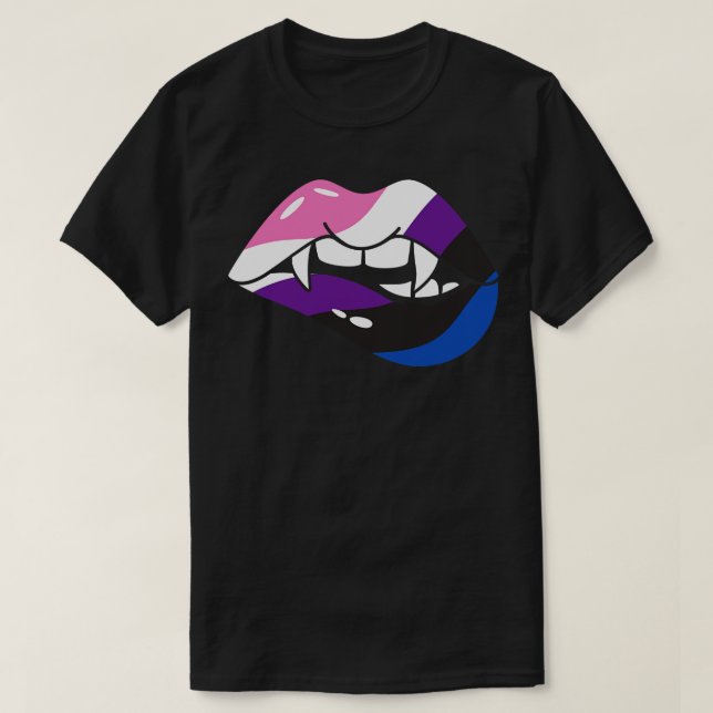 Vampire lips 2 T-Shirt (Design vorne)