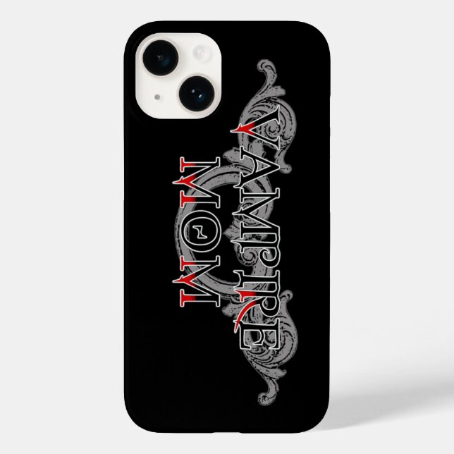 Vampire-Mama Case-Mate iPhone Hülle (Rückseite)